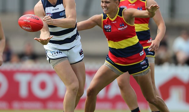 AFLW 2019 Rd 03 - Adelaide v Geelong