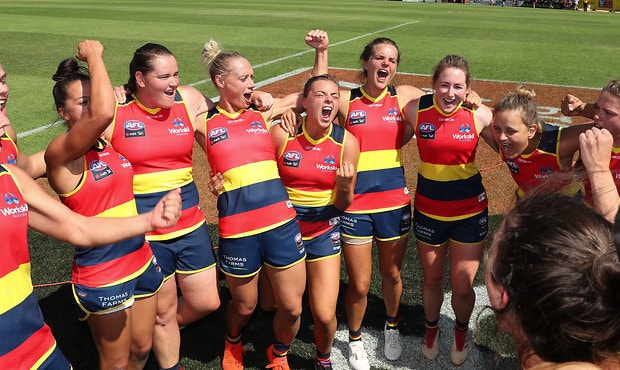 AFLW 2019 Rd 03 - Adelaide v Geelong