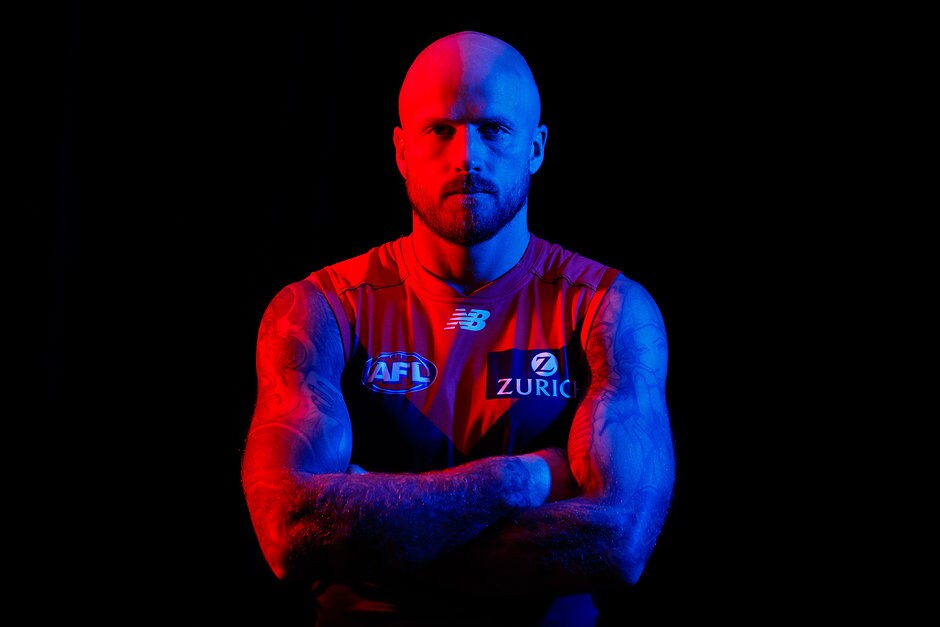 AFL 2019 Portraits - Melbourne Nathan Jones has signed on for next season. (Photo by Adam Trafford/AFL Media)