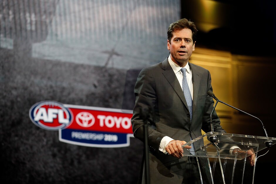 AFL 2019 Media - AFL Season Launch AFL CEO Gillon McLachlan - AFL,Gillon McLachlan,Trade