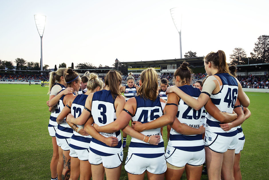 AFLW 2019 Round 7 - GWS v Geelong There were plenty of ups and downs in season one. - Geelong Cats,AFLW