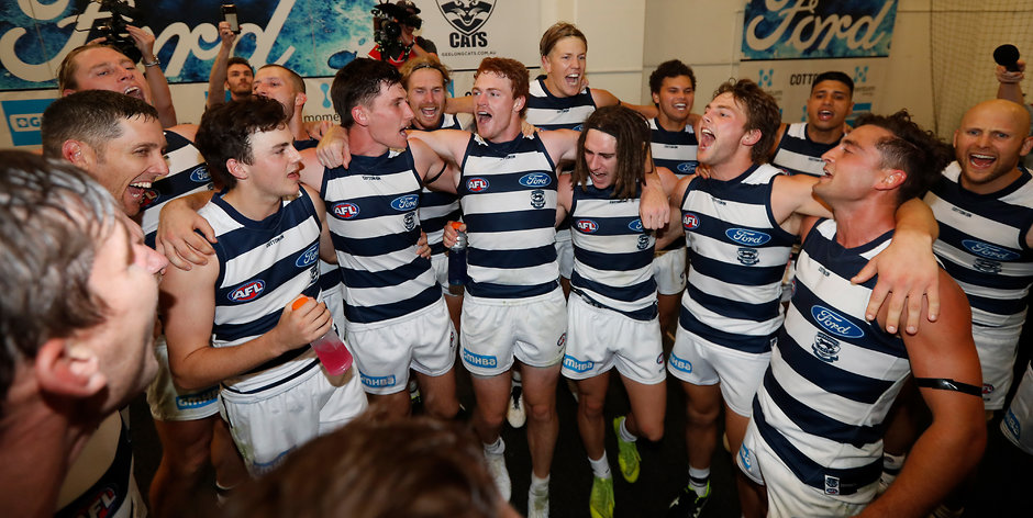 Cats and Power combine for rare feat - geelongcats.com.au