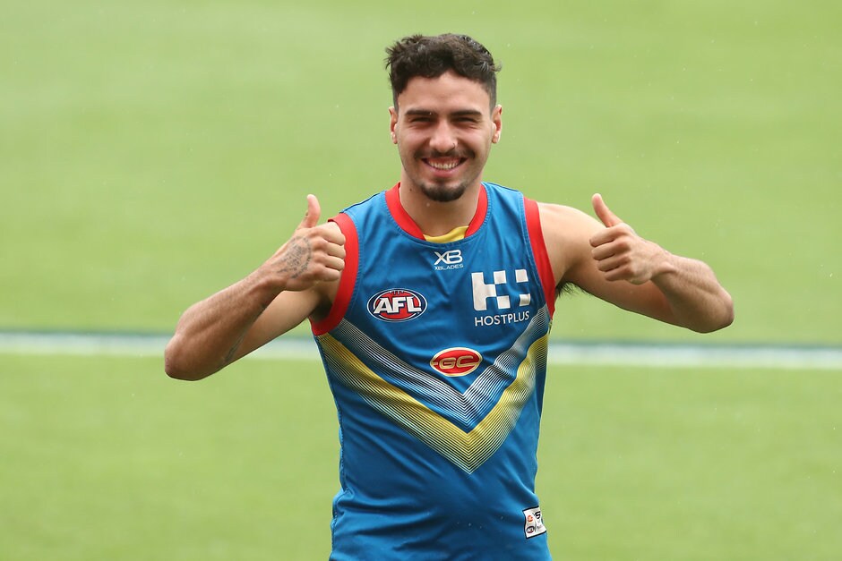 AFL 2019 Training - Gold Coast Suns 270319 Izak Rankine has signed a new deal with the Suns - AFL,Gold Coast Suns,Contracts,Izak Rankine