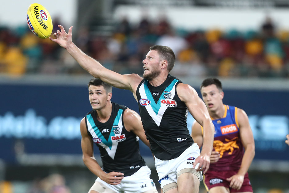 AFL 2019 Round 03 - Brisbane v Port Adelaide An old rivalry re-ignites at Adelaide Oval this Sunday, as the Power clash with the Lions. - Port Adelaide Power,Brisbane Lions