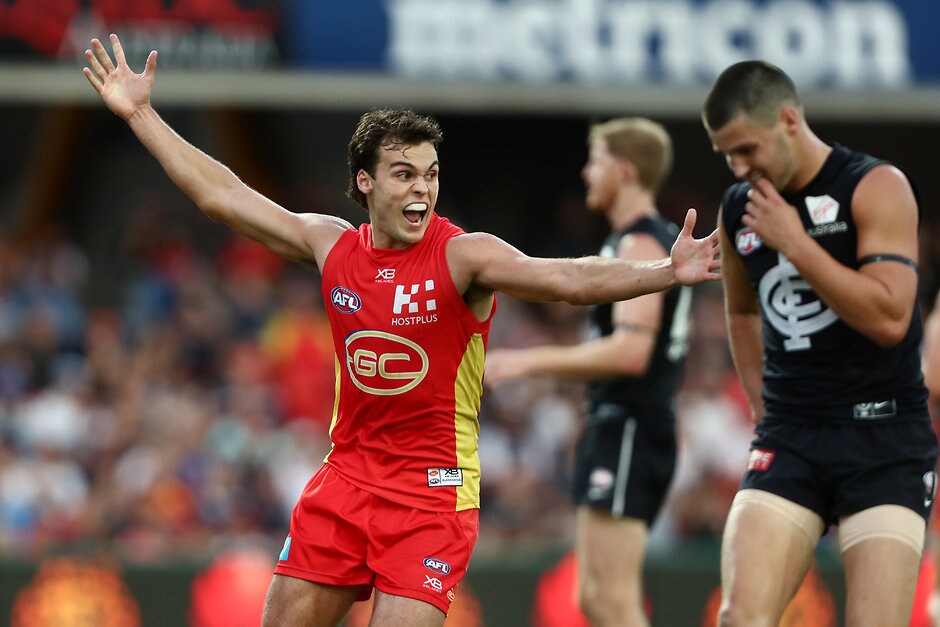 AFL 2019 Round 04 - Gold Coast v Carlton - Gold Coast Suns