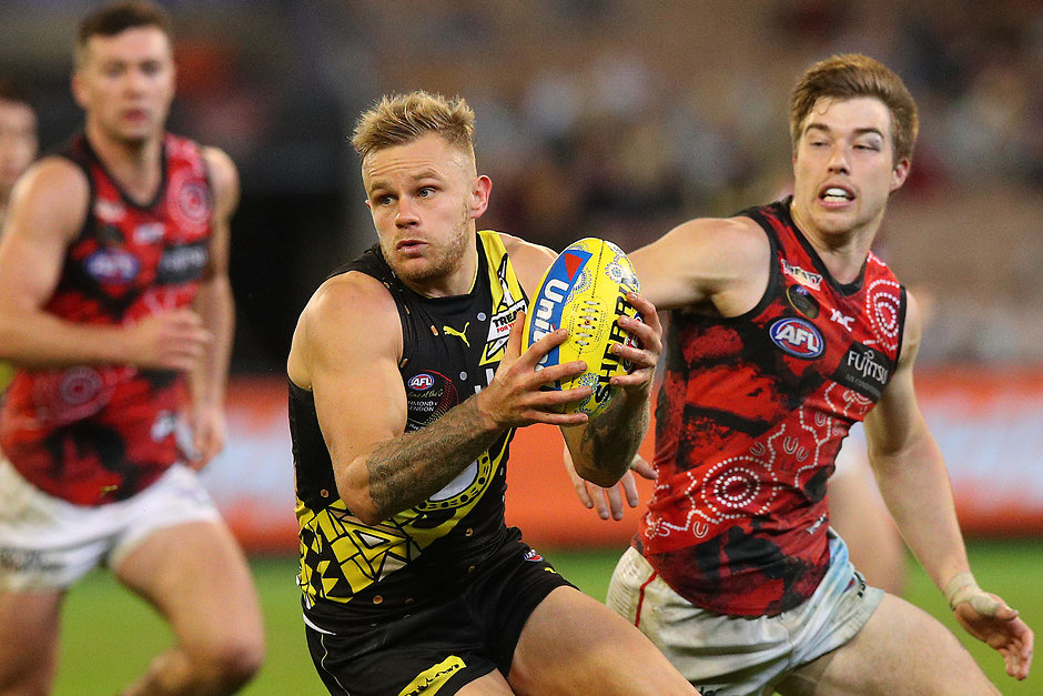 AFL 2019 Round 10 - Richmond v Essendon Richmond's Brandon Ellis is a restricted free agent in 2019 - AFL,Free Agency,Trade,Contracts,Explainers,Tag-Explainers