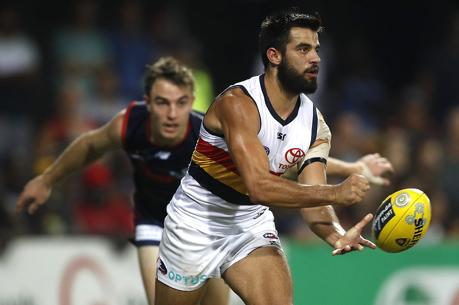 AFL 2019 Round 11 - Melbourne v Adelaide Wayne Milera has added a much-needed spark to the Crows' midfield - AFL,Adelaide Crows,Wayne Milera