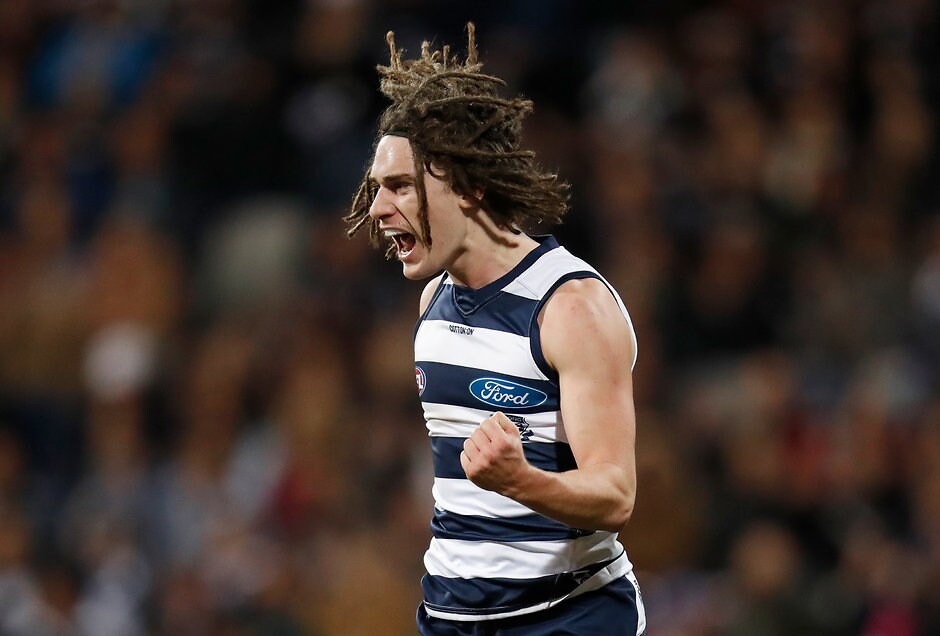 AFL 2019 Round 15 - Geelong v Adelaide Gryan Miers takes the hot seat in this week's episode. - Geelong Cats,Podcast,Gryan Miers