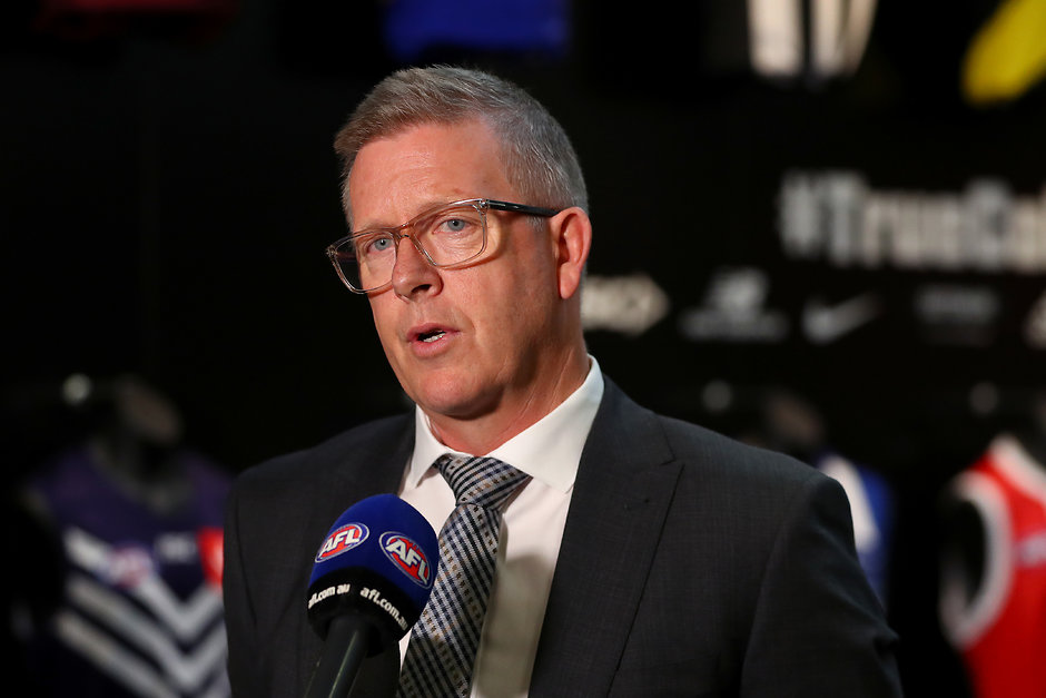 AFL 2019 Media - AFL Competition Committee Meeting General Manager Football Operations Steve Hocking expected to notify clubs by Friday - Collingwood Magpies
