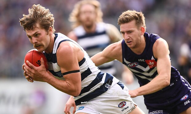 AFL 2019 Round 20 - Fremantle v Geelong