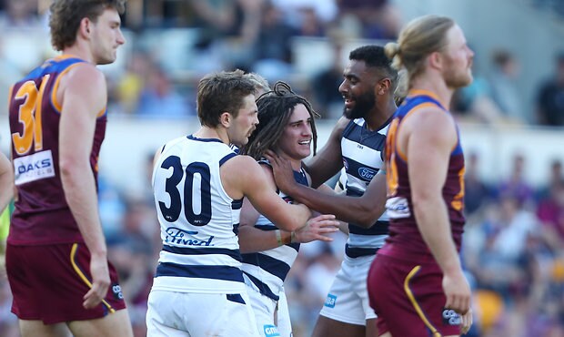 AFL 2019 Round 22 - Brisbane v Geelong