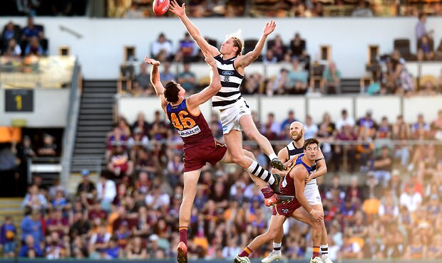 AFL 2019 Round 22 - Brisbane v Geelong