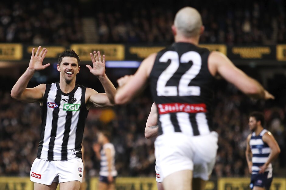 AFL 2019 First Qualifying Final - Geelong v Collingwood The Pies will play their preliminary final on a Saturday - Collingwood Magpies