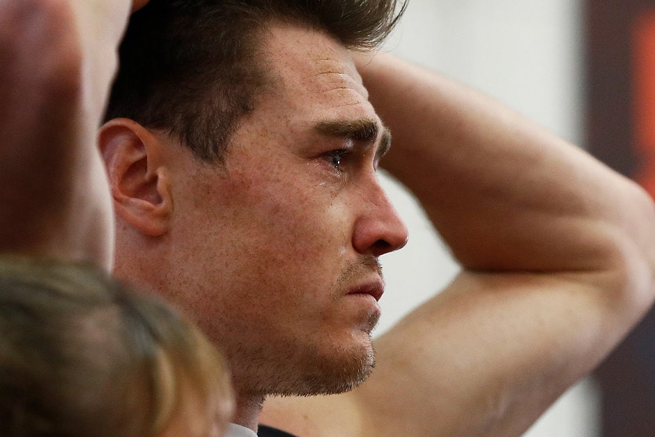 Photographers Choice - AFL 2019 Grand Final A shellshocked Jeremy Cameron after the 2019 Grand Final - AFL,GWS Giants,Tag-Trade,Trade,Contracts,Lachie Whitfield,Jeremy Cameron