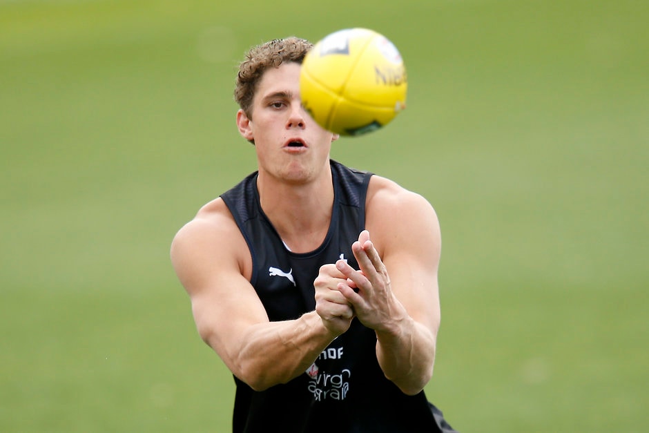 AFL 2019 Training - Carlton 061119 Charlie Curnow has come back to the club in 'really good condition' despite his knee injury - AFL,Update,News,Game,Carlton Blues,Charlie Curnow